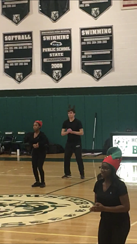 Aidan joining step team