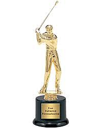 Getting Coach's Award in Golf