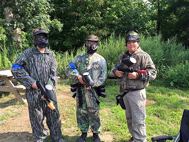 First Time Playing Paintball