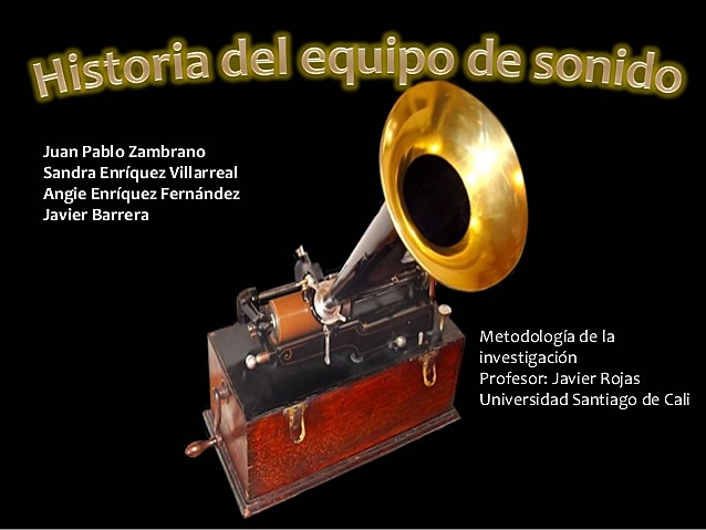 equipo sonido
