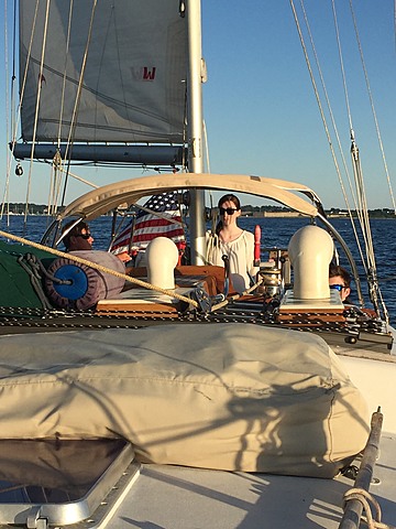 Sailing in Newport