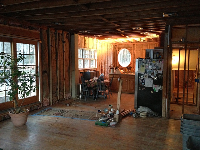 Lived through my house being restored.