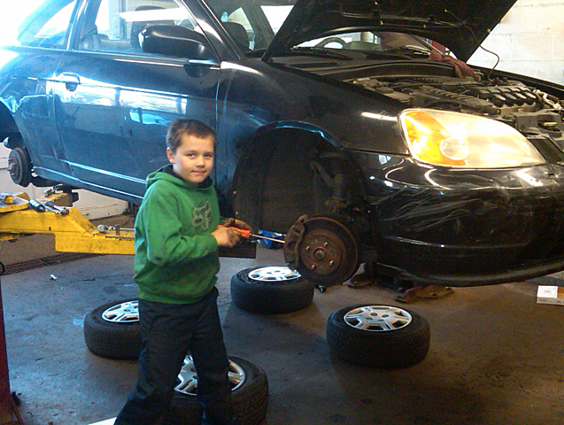 Started working on cars at my dads shop