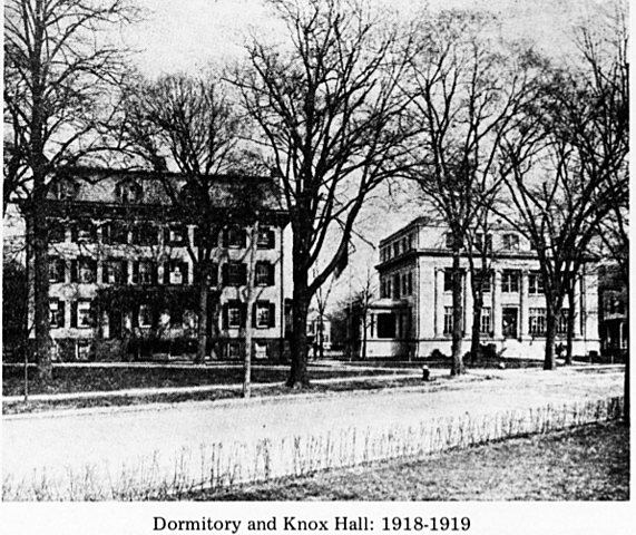 Dr. Charles Knox was elected as the president