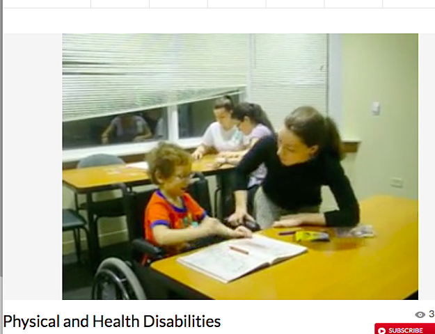 Physical and Health Impairment Video Source