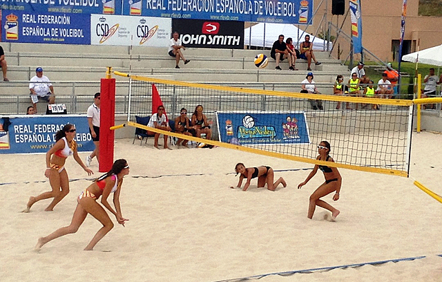 Primer torneo internacional de playa