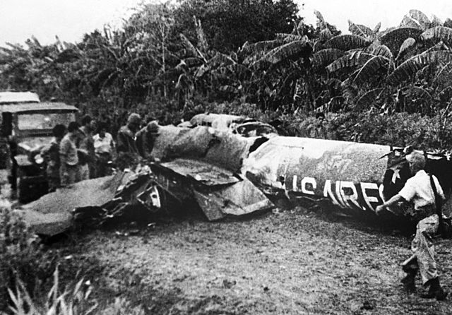 An American U-2 is shot down over Cuba