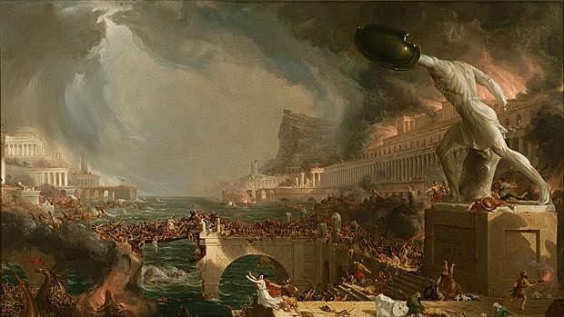 División del imperio Romano