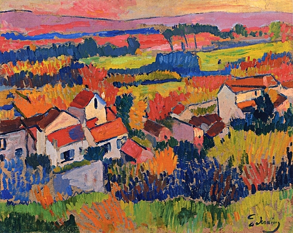 Paisatge a prop del castell - André Derain