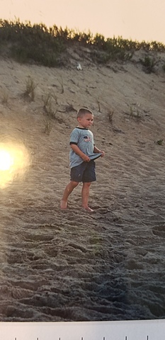 First Time at the beach