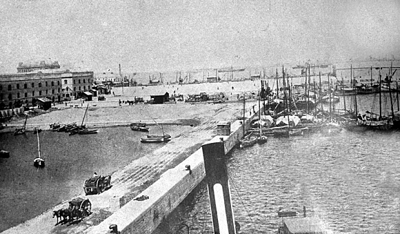 Inauguración de las nuevas instalaciones del puerto de Montevideo.