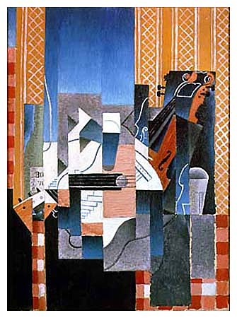 Juan Gris, El violín y la guitarra.