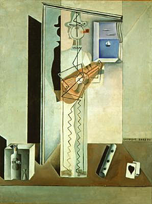 Salvador Dalí, Gran Arlequín y pequeña botella de ron