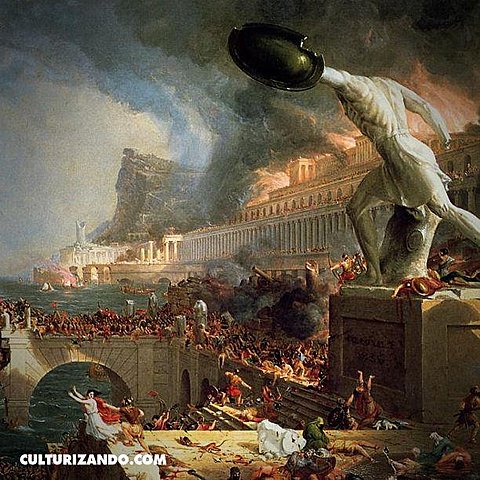 Caída del imperio Romano de occidente