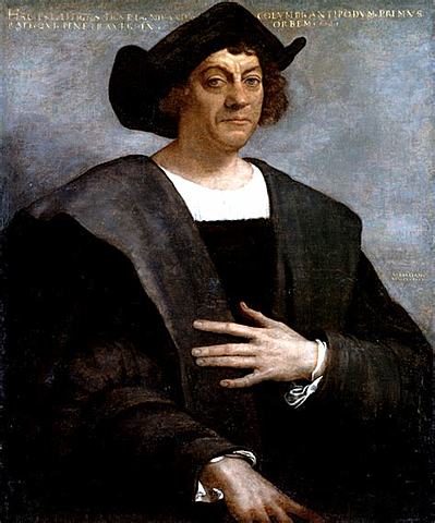 Christopher Columbus Sailed West in Search of China