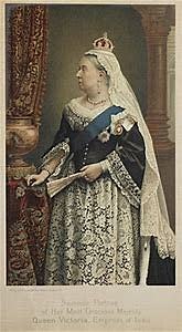 Queen Victoria becomes the Empress of India.