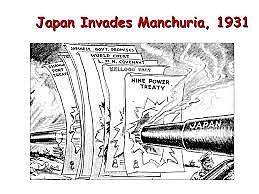Japan Invades Manchuria