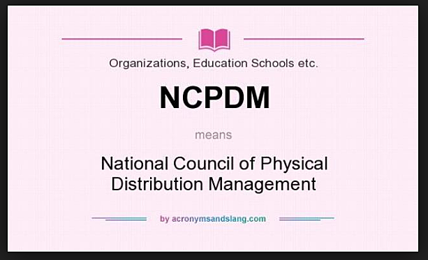 (NCPDM) National Council of Physical Distribution Management