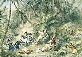 Attempting to take Saint Domingue