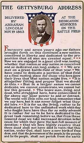Gettysburg Address