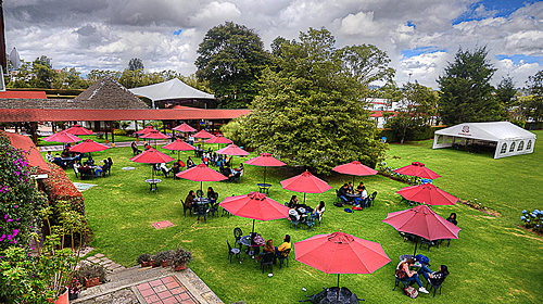 Me partí la nariz en la sede de la Innovación y el Emprendimiento.