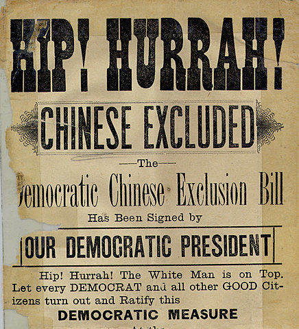 July 1st, 1923 Canada limits Chinese Immigration (political)