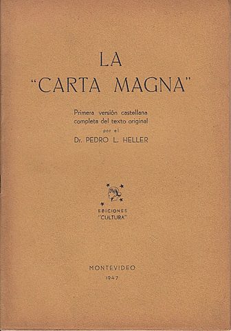 Declaración de la carta magna
