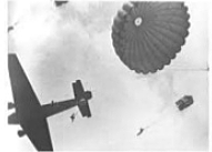 1943 - norteamericanos caídos como consecuencia de los defectos de fábrica de los paracaídas