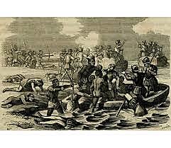 Llegada a las costas de Mexico