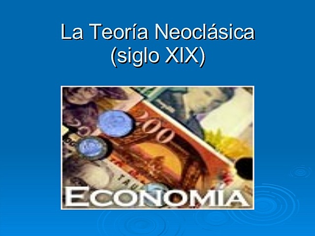 ESCUELA PENSAMIENTO NOECLASICO