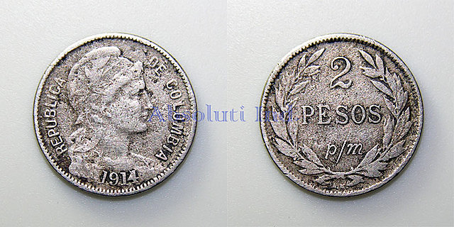 2 pesos (1914-1963)