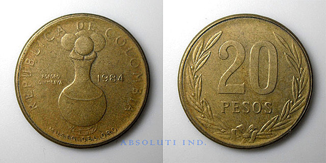 20 pesos (1988-2003)