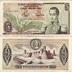 5 pesos (1973)