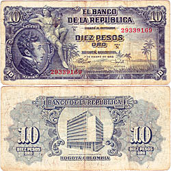 10 pesos (1958)