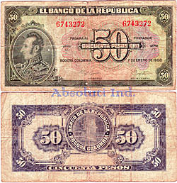 50 pesos (1958)