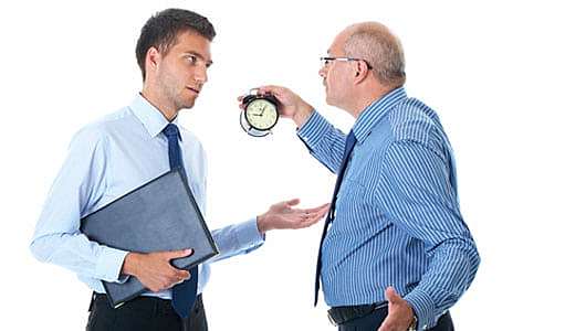 My First Time Being Late to Work