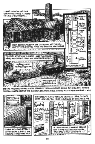 Vladek disassembles gas rooms.