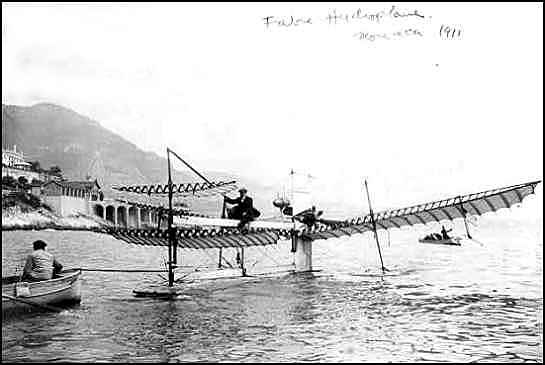 Le premier hydravion