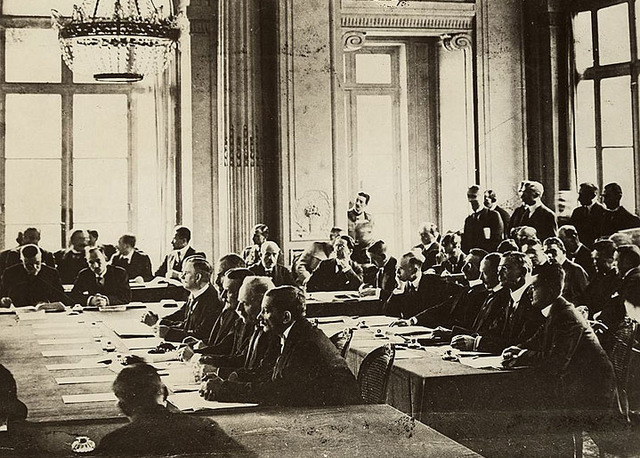 The Treaty of Versailles is Signed