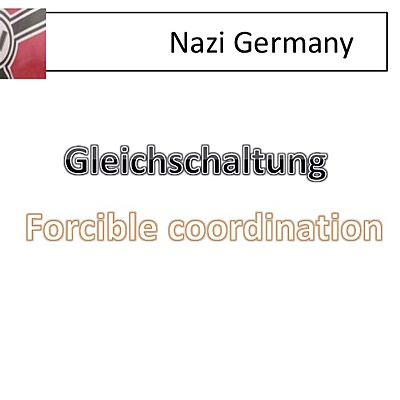 Timeline: Gleichschaltung in Nazi Germany 1933-34
