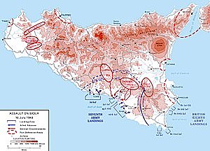 Invasión aliada de Sicilia