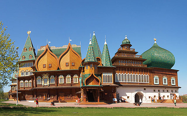 el palacio de madera del zar aleksey