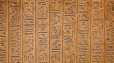 La escritura Egipcia