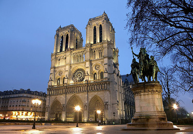 the cathedral of notre dame de paris