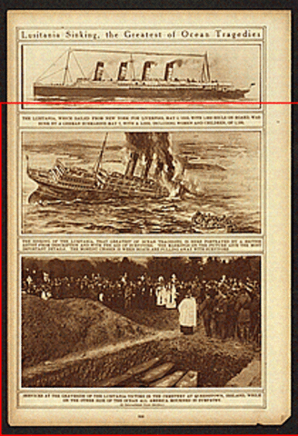 Sinking Of The Lusitania