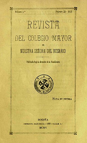 Lanzamiento de la revista del Colegio Mayor de Nuestra Señora del Rosario