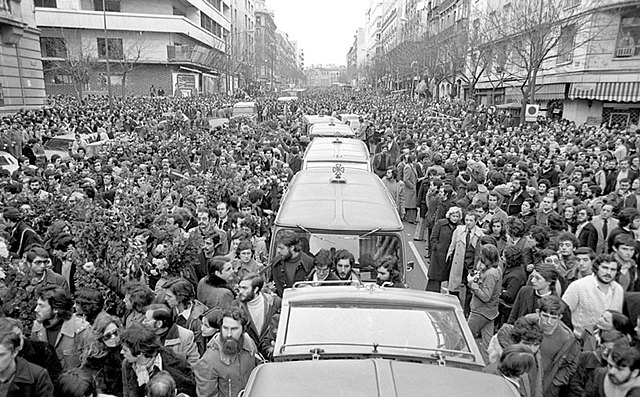 Atentado ultra-derechista a los cinco abogados de Atocha