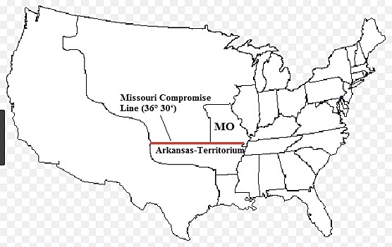 Missouri Compromise Line