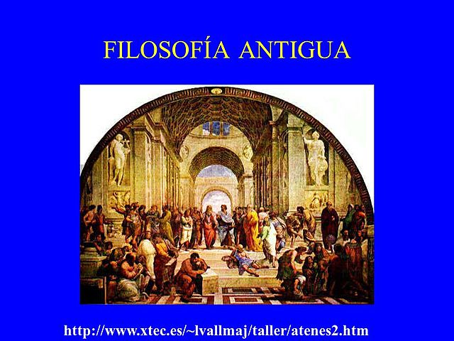 Filosofía antigua.