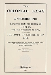 Massachusetts Body of Liberties